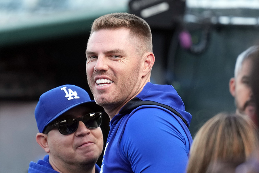 ドジャースのフレディ・フリーマン【写真：アフロ】