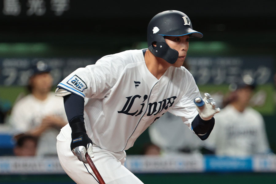 西武・仲三河優太【写真：岡部直樹】