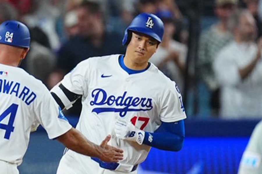 51号本塁打を放ったドジャース・大谷翔平【写真：ロイター】