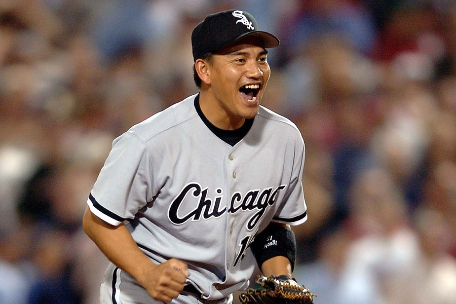 ホワイトソックス時代の井口資仁氏【写真提供：産経新聞社】