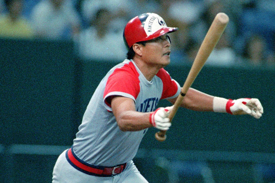 近鉄現役時代の羽田耕一氏【写真提供：産経新聞社】