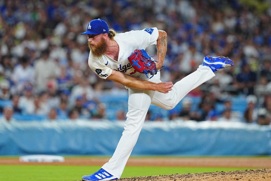 ドジャースのマイケル・コペック【写真：荒川祐史】