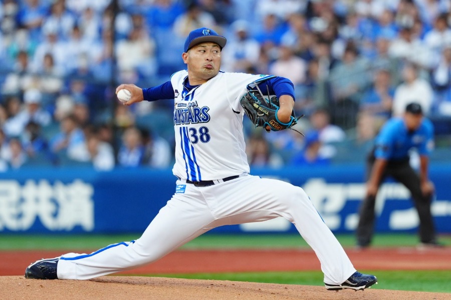 DeNA・森唯斗【写真：小林靖】