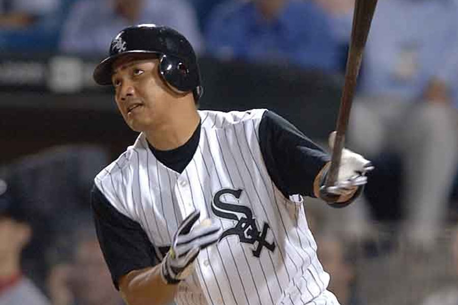 ホワイトソックス時代の井口資仁氏【写真提供:産経新聞社】