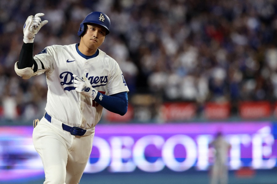 52号を放ったドジャース・大谷翔平【写真：ロイター】