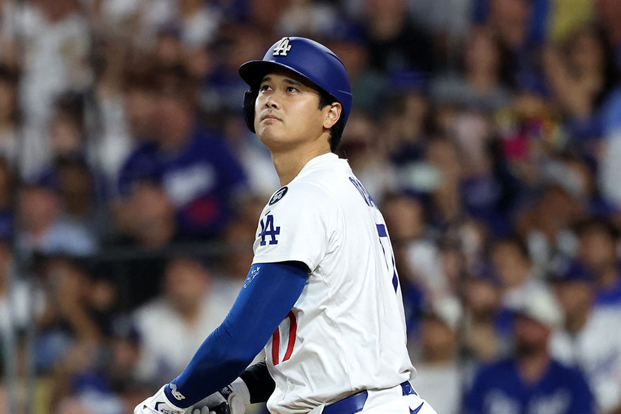 52号3ランを放ったドジャース・大谷翔平【写真:ロイター】