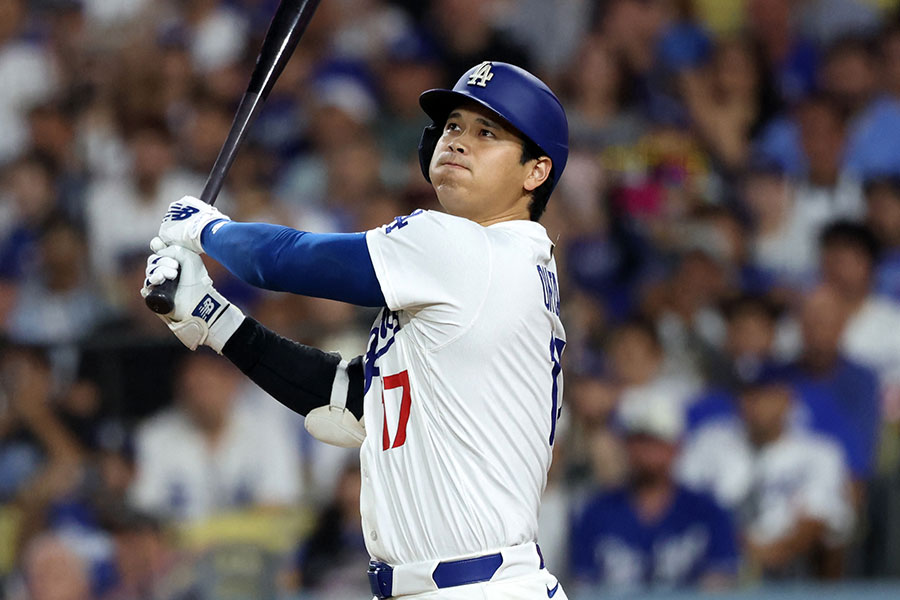 52号本塁打を放ったドジャース・大谷翔平【写真：ロイター】