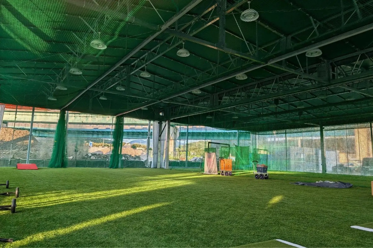 DELTAの屋内練習場【写真提供：株式会社DELTA】