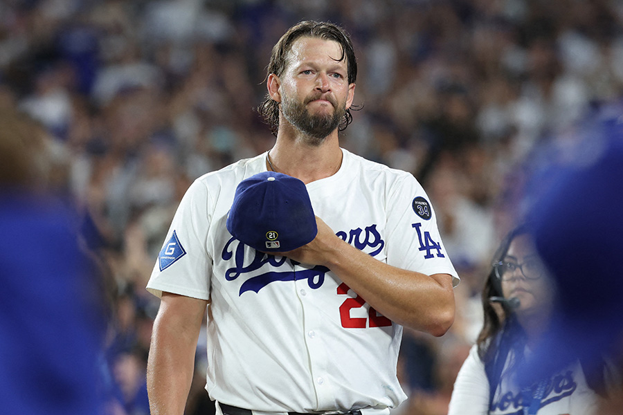 ドジャースのクレイトン・カーショー【写真:ロイター】