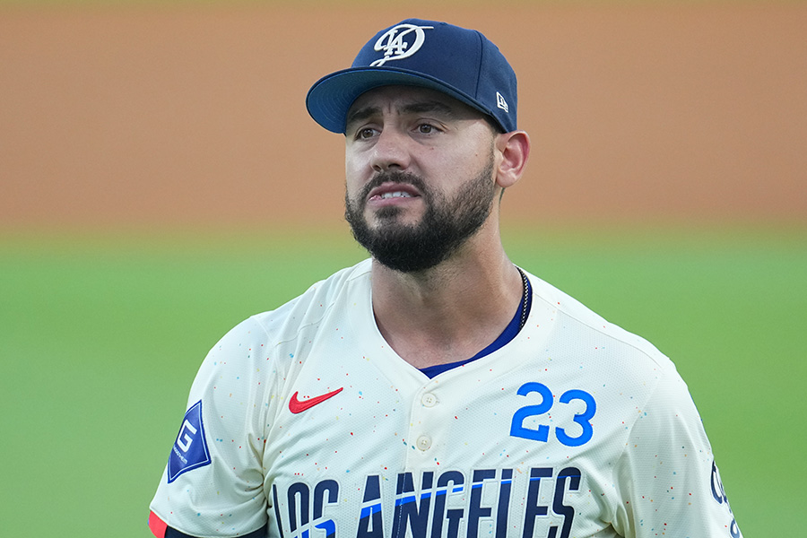 ドジャースのマイケル・コンフォート【写真：イワモトアキト】