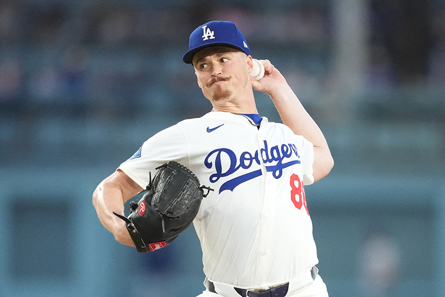 ドジャースのジャック・ドレイヤー【写真：ロイター】