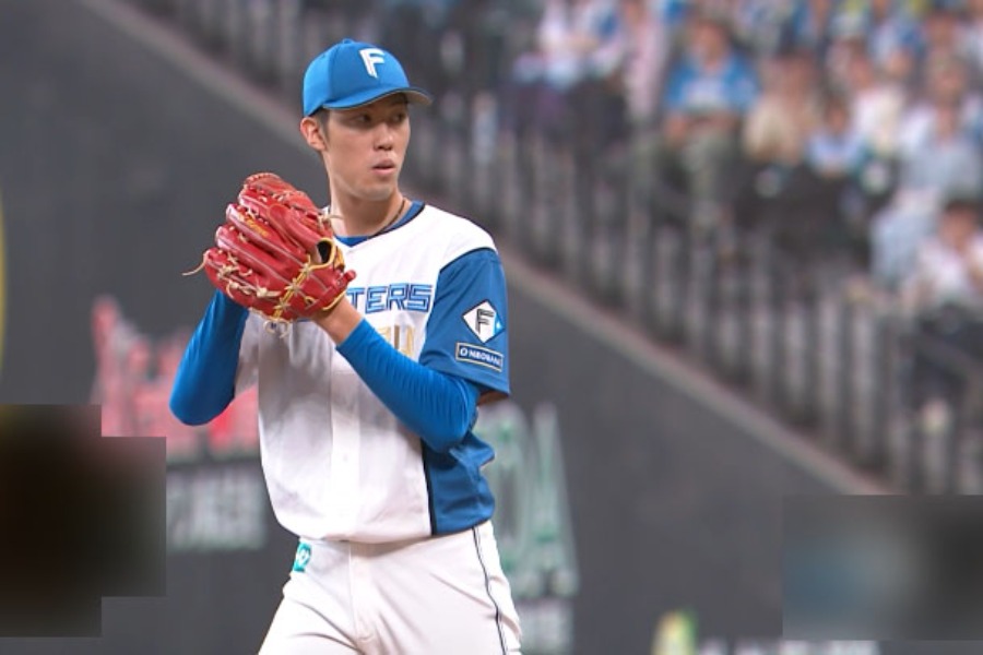 日本ハムの福島蓮【写真：パ・リーグTV】