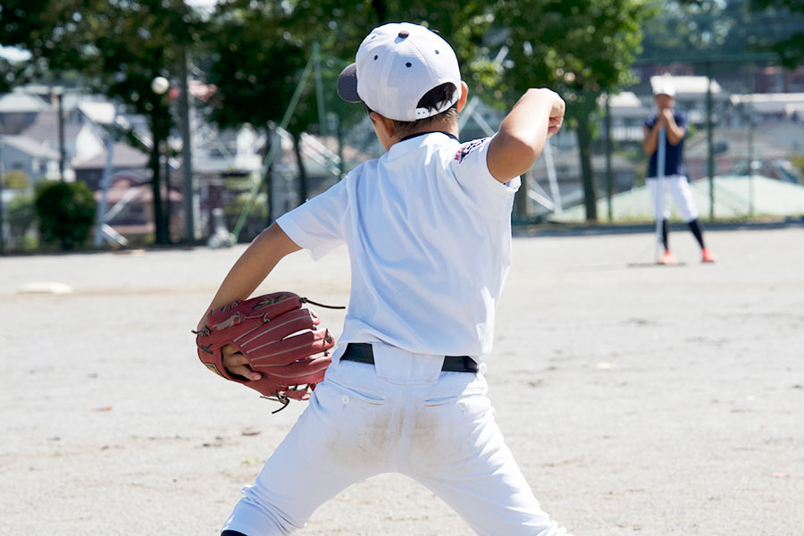 球速アップにつながるフロッグストレッチとは（写真はイメージ）