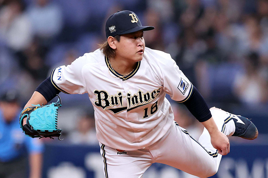 オリックス・宮城大弥【写真:栗木一考】