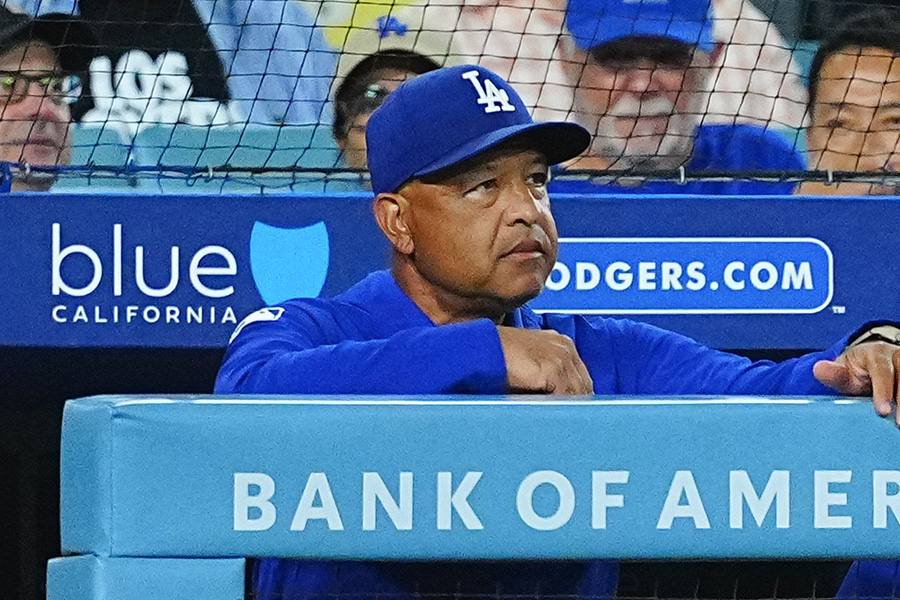 ドジャースのデーブ・ロバーツ監督【写真：荒川祐史】