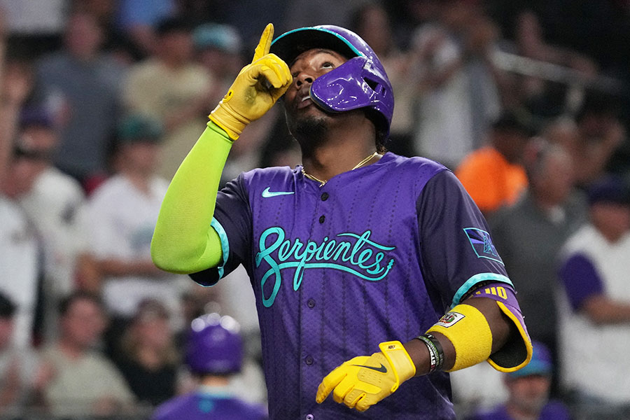 ダイヤモンドバックスのヘラルド・ぺルドモ【写真：ロイター】