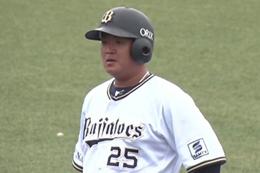 ソフトバンク戦に出場したオリックス・内藤鵬【画像：パーソル パ・リーグTV】