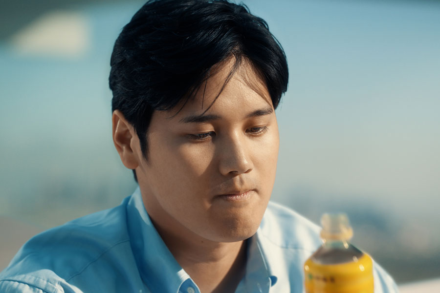 伊藤園がドジャース・大谷翔平の新CMを発表【画像提供：伊藤園】