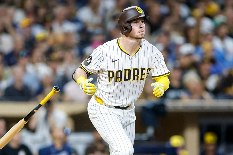 初回に満塁弾を放ったパドレスのライアン・オハーン【写真：ロイター】