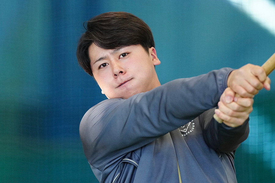 オリックス・池田陵真【写真:小林靖】