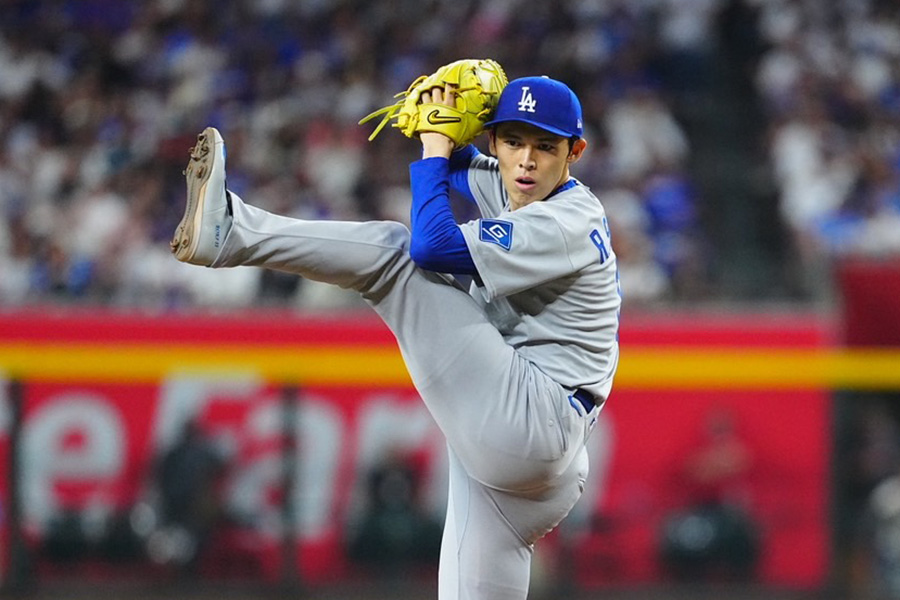 ドジャース・佐々木朗希【写真:荒川祐史】