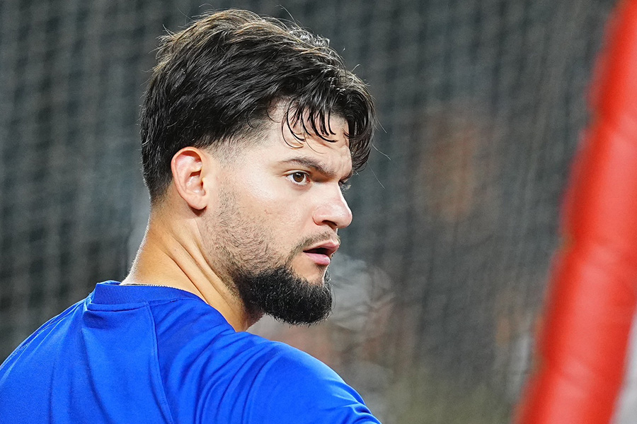 ドジャースのアンディ・パペス【写真：荒川祐史】