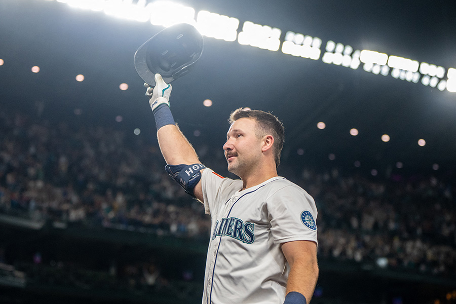 60号を放ったマリナーズのカル・ローリー【写真：ロイター】