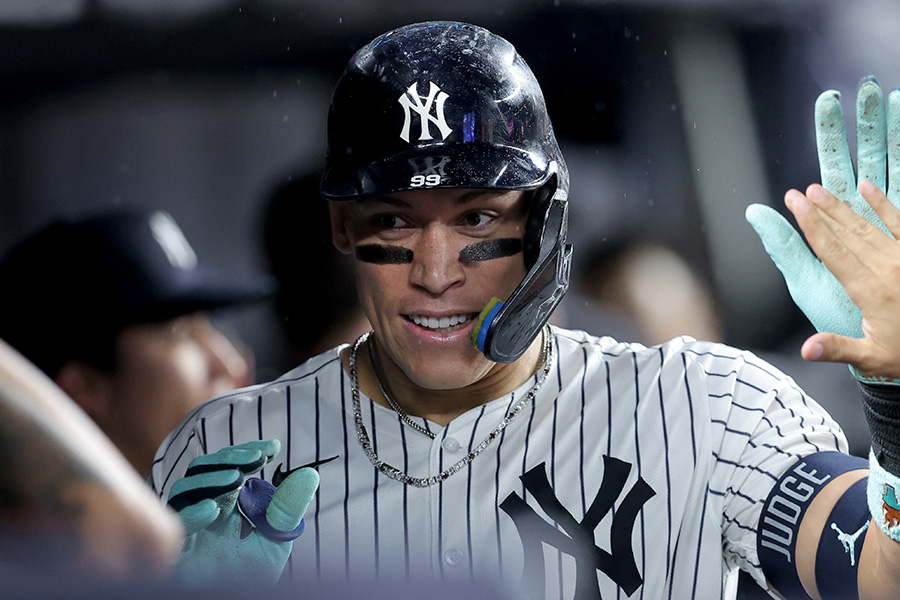 WBCで米国代表の主将を務めるアーロン・ジャッジ【写真：ロイター】