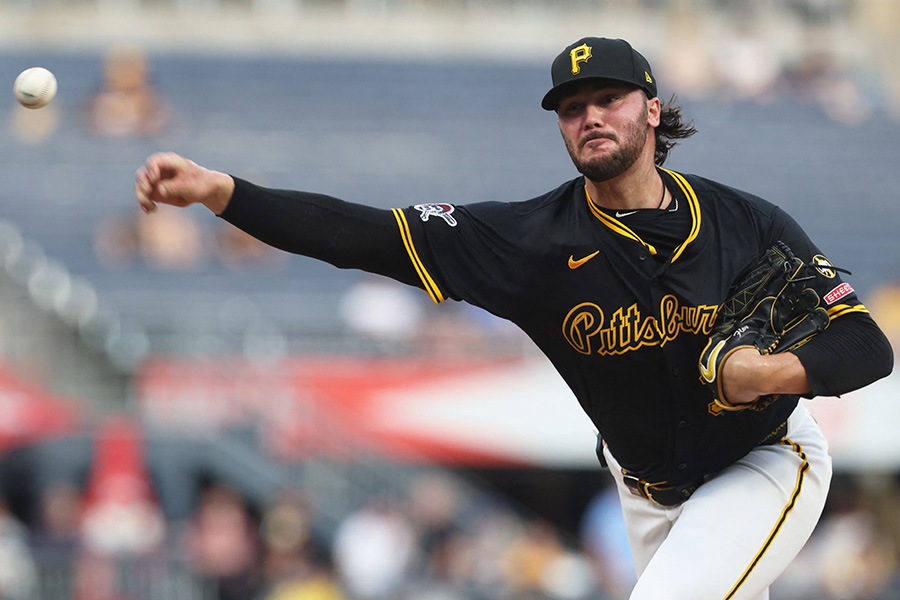 パイレーツのポール・スキーンズ【写真：ロイター】