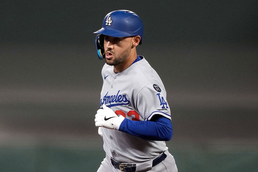 ドジャースのマイケル・コンフォート【写真:ロイター】