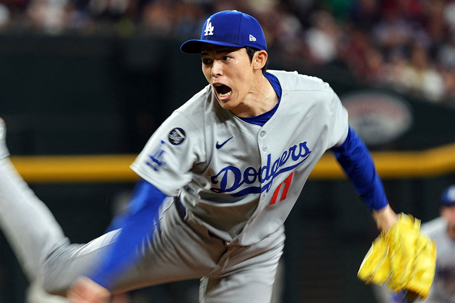 ドジャース・佐々木朗希【写真：ロイター】