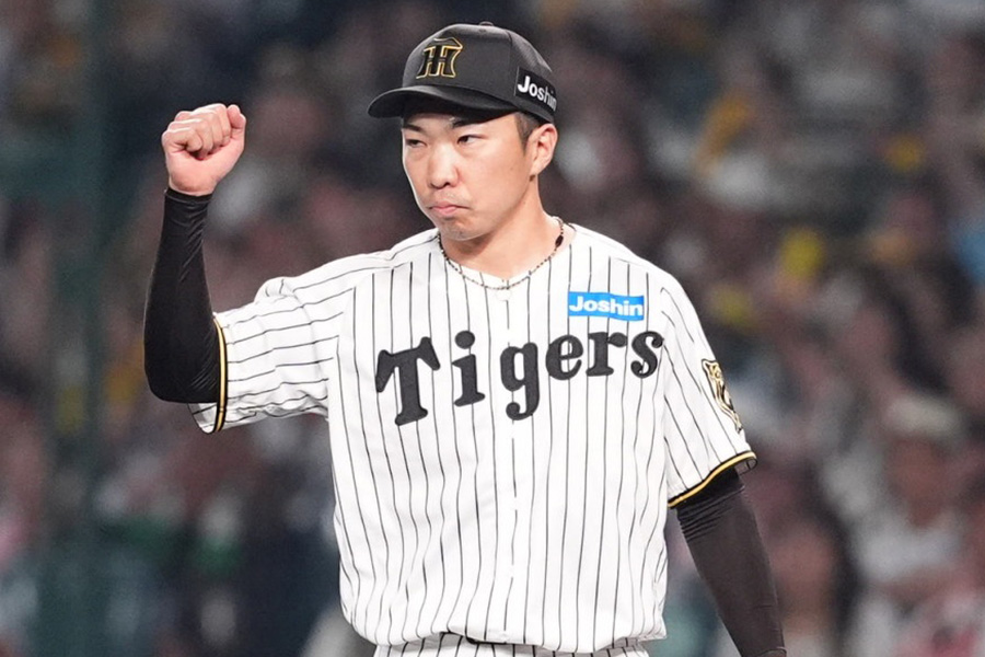 阪神・石井大智【写真：小林靖】