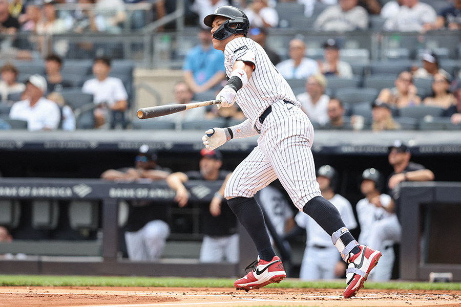 53号を放ったヤンキースのアーロン・ジャッジ【写真：ロイター】