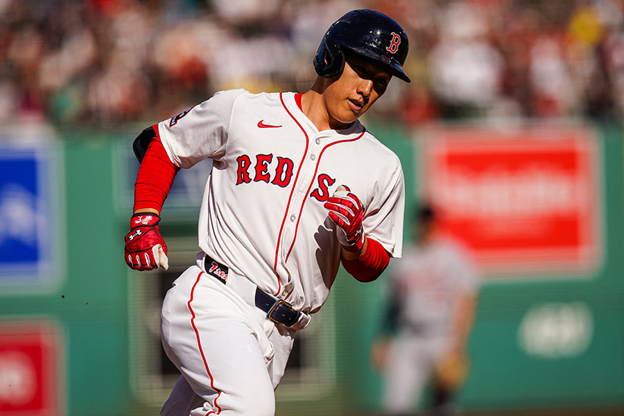 4号を放ったレッドソックス・吉田正尚【写真：ロイター】