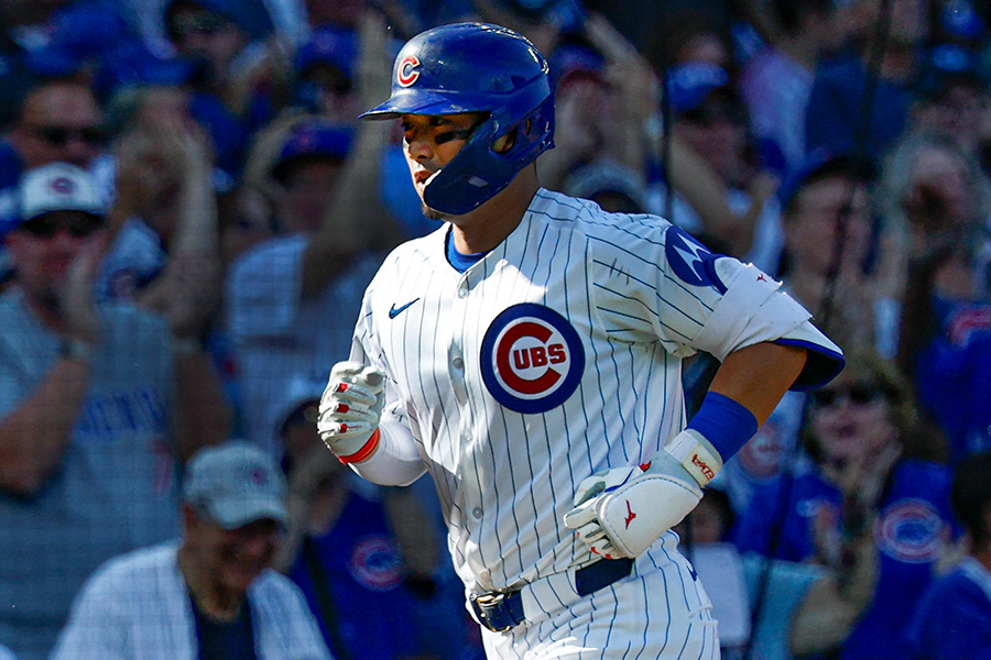 32号を放ったカブス・鈴木誠也【写真：ロイター】