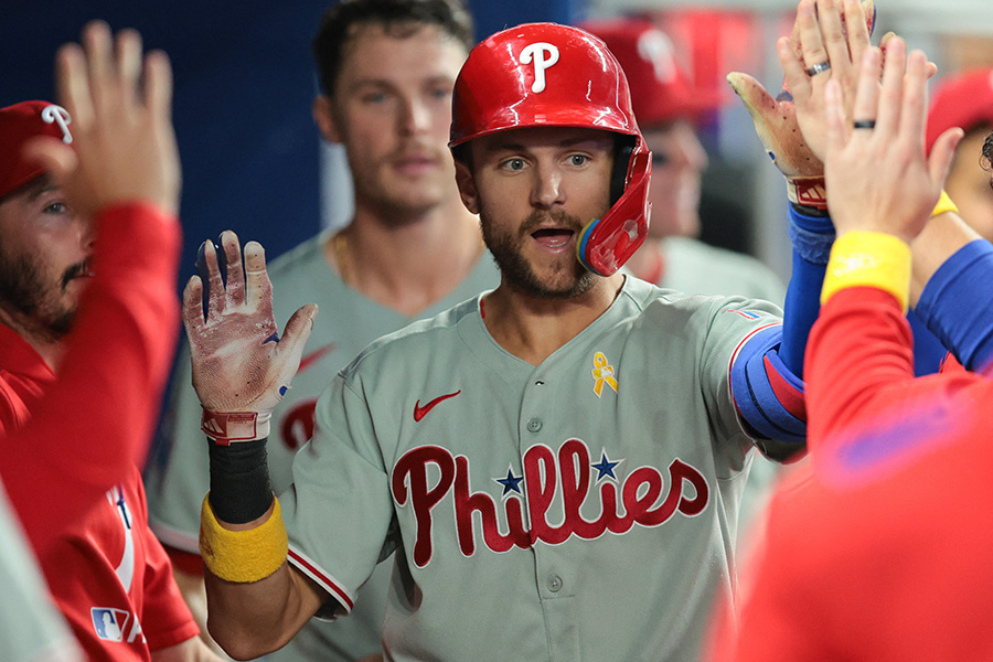 フィリーズのトレイ・ターナー【写真：ロイター】