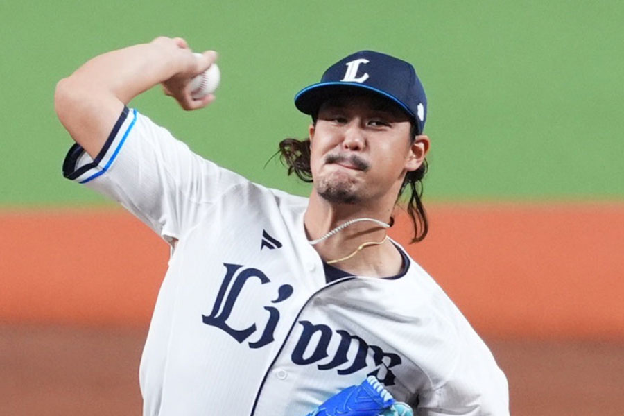 西武・高橋光成【写真：小林靖】