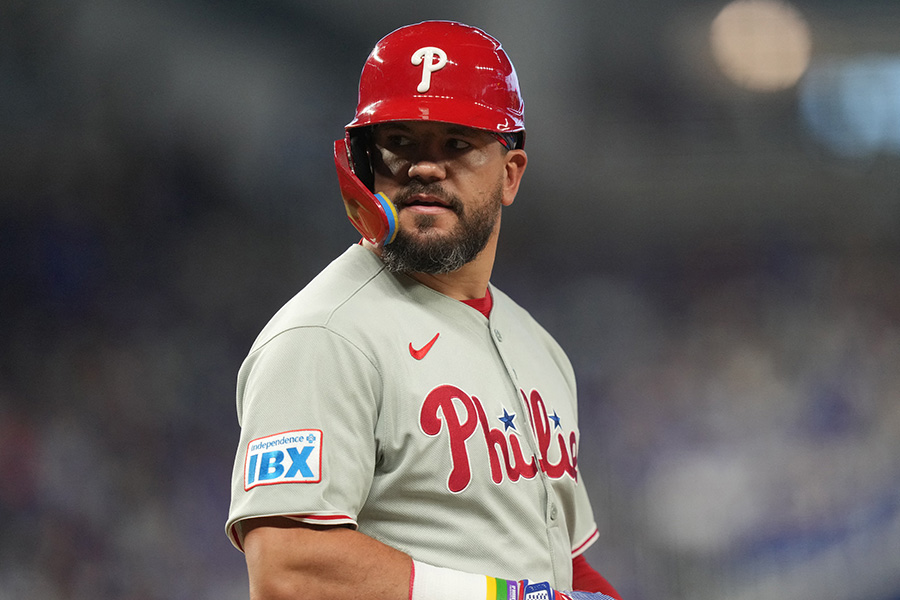 フィリーズのカイル・シュワーバー【写真:ロイター】