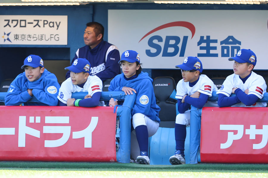 昨年大会に出場したドラゴンズジュニア【写真：加治屋友輝】