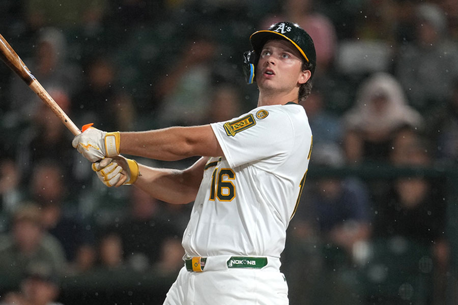 アスレチックスのニック・カーツ【写真：ロイター】