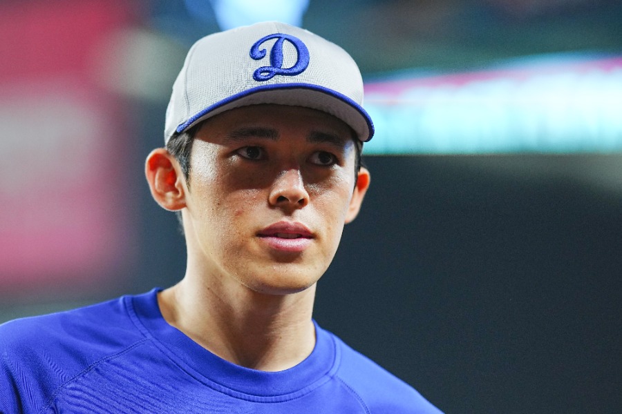 ドジャース・佐々木朗希【写真：荒川祐史】