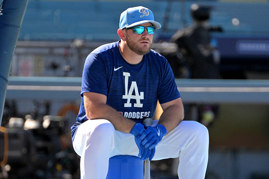ドジャースのマックス・マンシー【写真：ロイター】