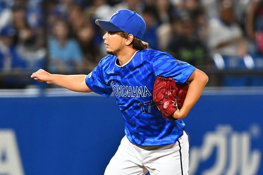 DeNA・三嶋一輝【写真：古川剛伊】