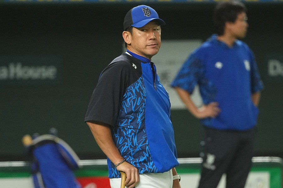 DeNA・三浦大輔監督【写真：小林靖】