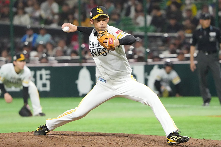 ソフトバンク・又吉克樹【写真：冨田成美】