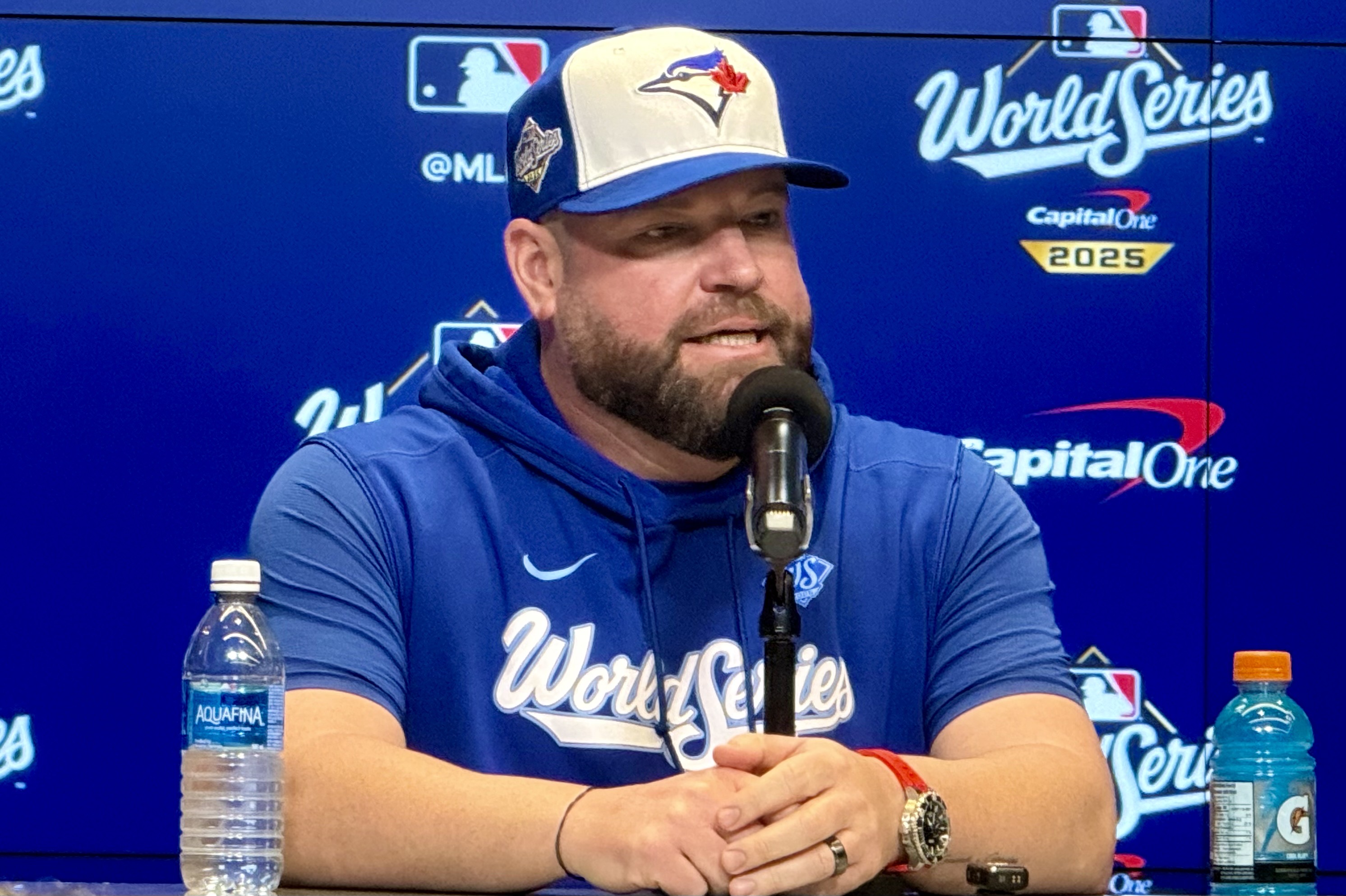 ブルージェイズ・シュナイダー監督【写真：小谷真弥】