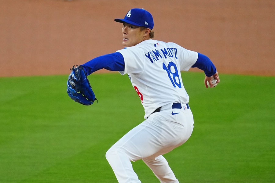 ドジャース・山本由伸【写真：荒川祐史】