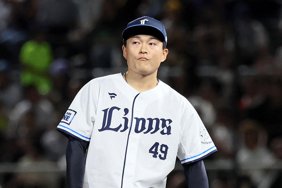 西武・佐々木健【写真提供:産経新聞社】