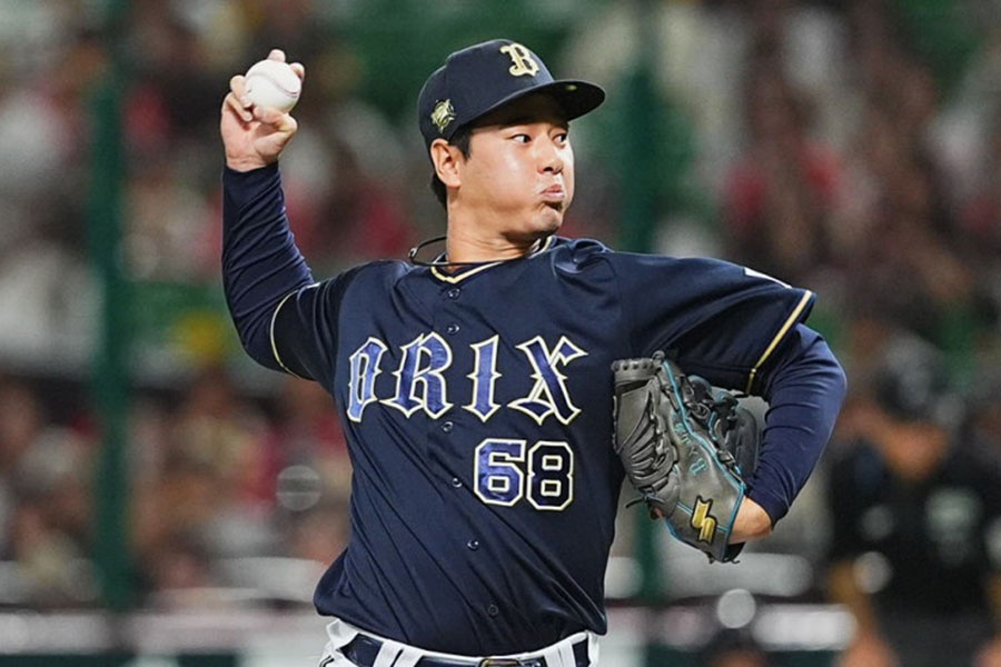 オリックス・入山海斗【写真：小林靖】