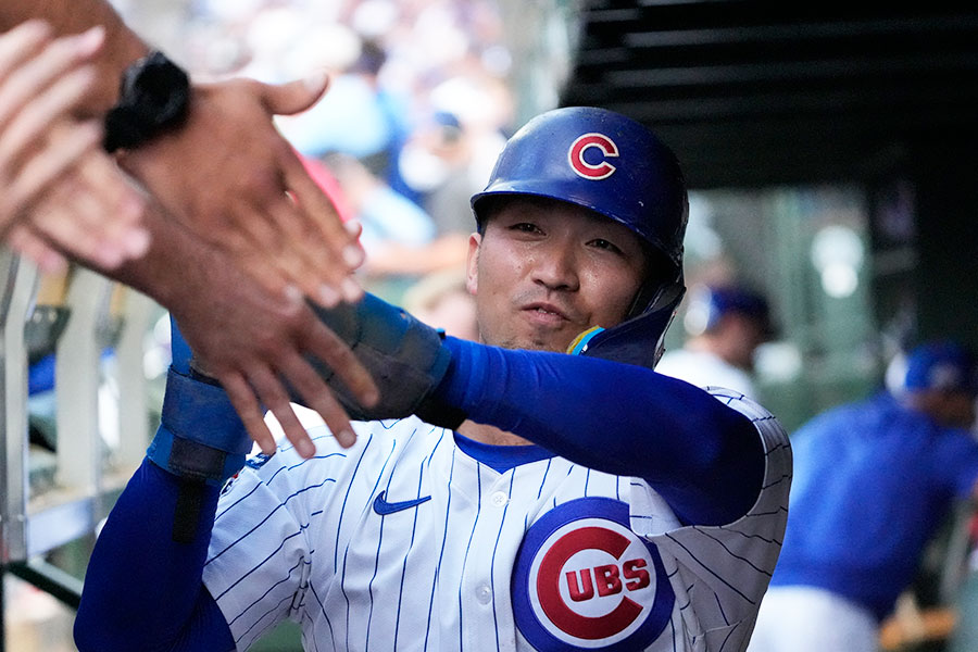 パドレス戦に出場したカブス・鈴木誠也【写真:ロイター】【写真:ロイター】